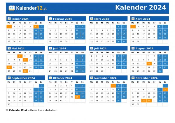 Kalender 2024